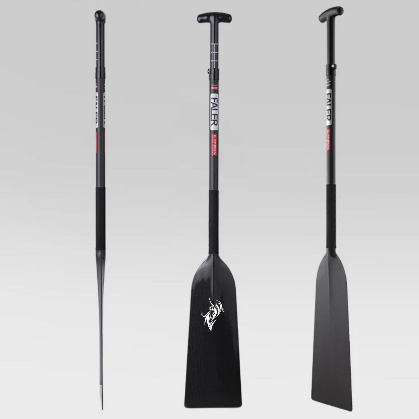 FALER Adjustable paddle (Allen Key / With small aesthetic defaults) - Black Glossy