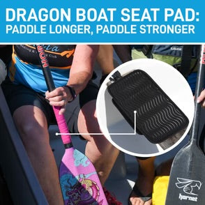 Dragon boat Deluxe Seatpad with Velcro stabilizing strap - IDBF Approved