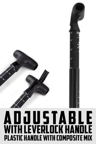 X1 - Official Dragon Boat Canada - Lever Adjustable Paddle - PZ/Hornet