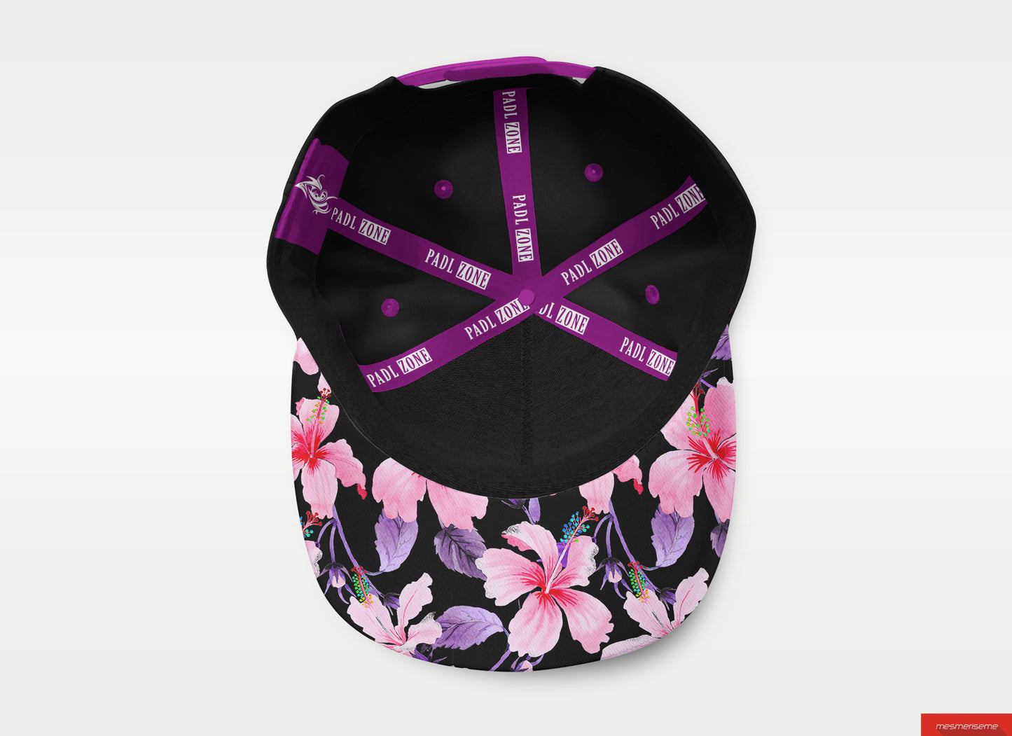 Purple Hibiscus - Adult Snap Cap