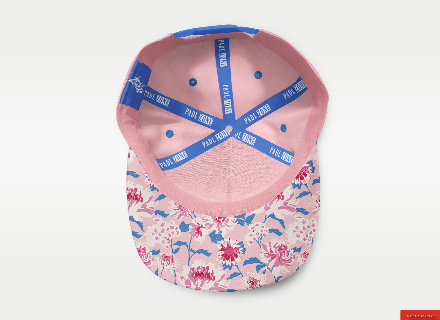 Pink Flowers - Adult Baseball Cap