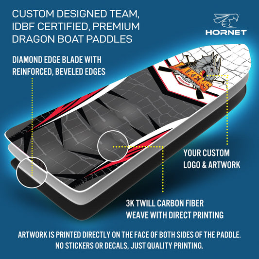 Custom design - (Allen Key) - Hornet adjustable paddle - PADL ZONECustom design - (Allen Key) - Hornet adjustable paddle