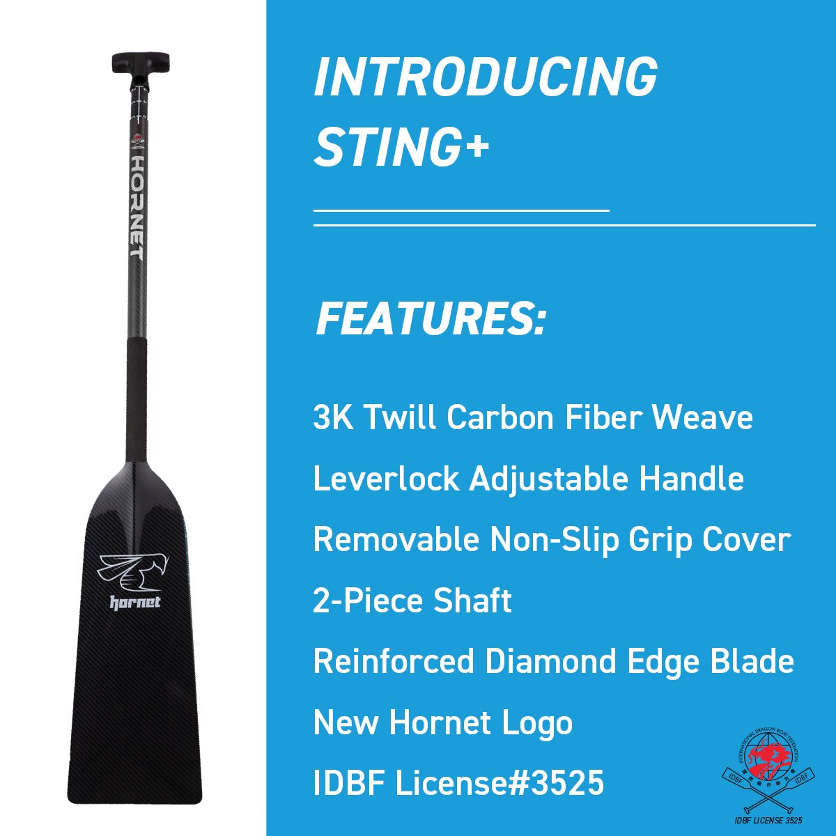 Custom design - (lever) - Hornet adjustable paddle - PADL ZONECustom design - (lever) - Hornet adjustable paddle