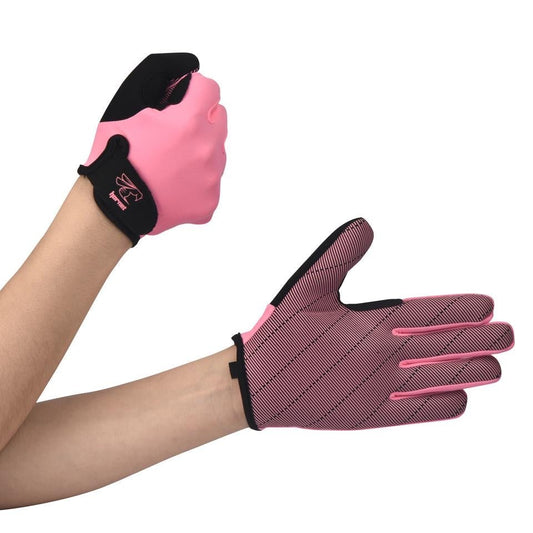 Full - Finger Light Pink Paddling Gloves - PADL ZONEFull - Finger Light Pink Paddling Gloves