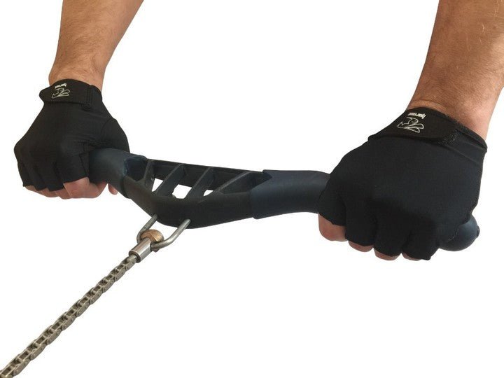 Half Paddling Gloves - Black - PADL ZONEHalf Paddling Gloves - Black