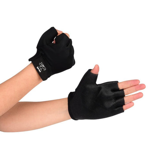 Half Paddling Gloves - Black - PADL ZONEHalf Paddling Gloves - Black