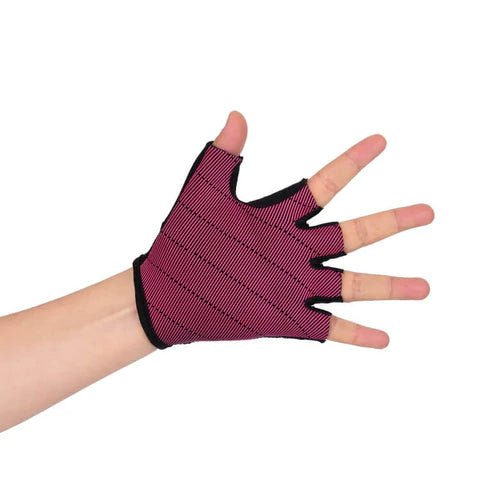 Half Paddling Gloves – Black/Pink International Breast Cancer Commission - PADL ZONEHalf Paddling Gloves – Black/Pink International Breast Cancer Commission