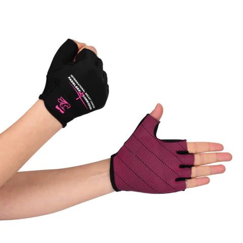 Half Paddling Gloves – Black/Pink International Breast Cancer Commission - PADL ZONEHalf Paddling Gloves – Black/Pink International Breast Cancer Commission