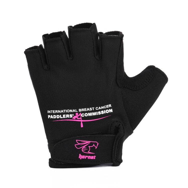 Half Paddling Gloves – Black/Pink International Breast Cancer Commission - PADL ZONEHalf Paddling Gloves – Black/Pink International Breast Cancer Commission