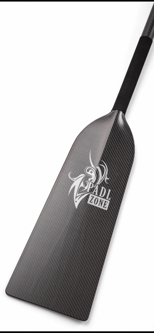 PADL ZONE Black Glossy adjustable Paddle – Lever clip made in Canada