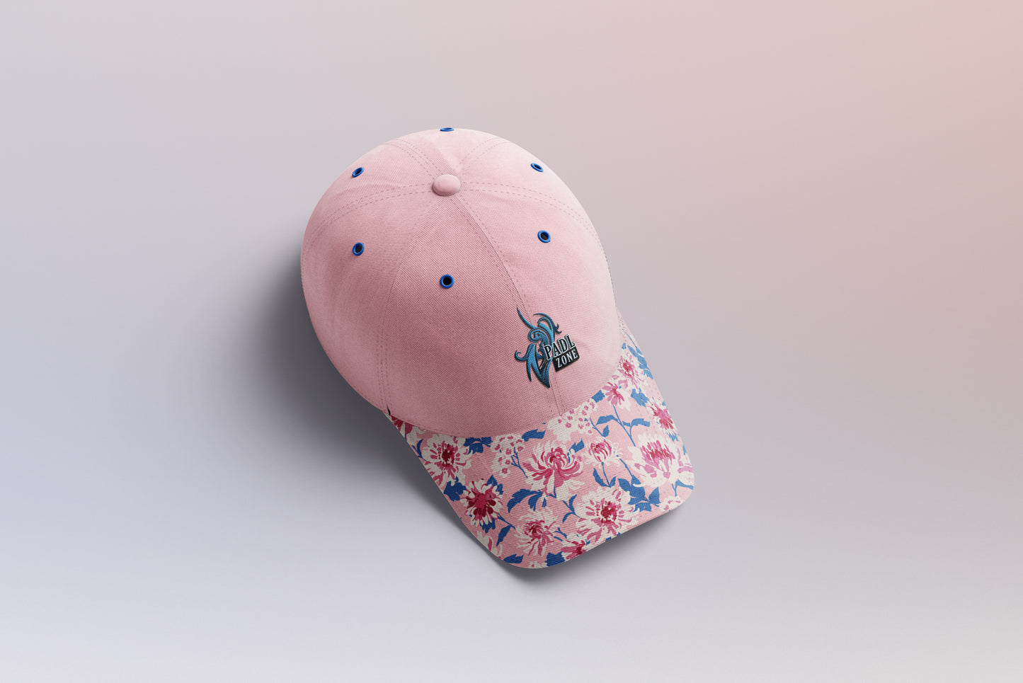 Pink Flowers - Adult Baseball Cap