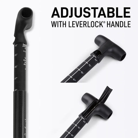 Leverlock replacement adjustable handle|Pommeau de remplacement ajustable de type “Leverlock”