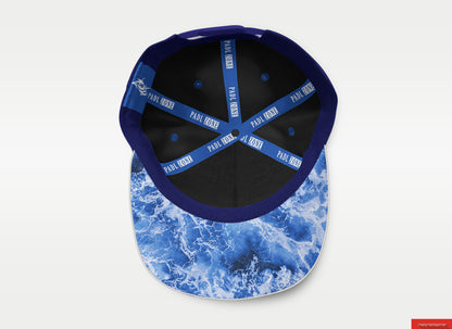 Ocean Blue - Adult Snap Cap