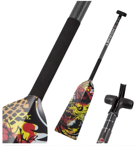 NEW - DRAGON MASTER MATTE X22 - (LEVER) - HORNET ADJUSTABLE PADDLE |NOUVEAU - "DRAGON MASTER X22 - FINI MAT" - (LEVIER) - PAGAIE AJUSTABLE HORNET