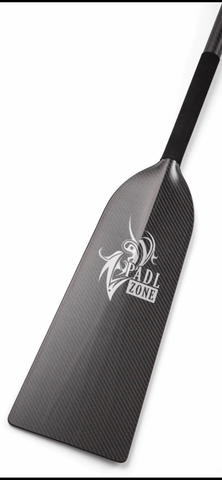 NEW - PADL ZONE BLACK GLOSSY - (QUICK RELEASE LEVER) - ADJUSTABLE PADDLE |NOUVEAU - "NOIRE LUSTRÉE" - (OUVERTURE RAPIDE A LEVIER) - PAGAIE AJUSTABLE PADL ZONE