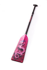 G4 (LEVER) - "PINK DRAGON" ADJUSTABLE HORNET PADDLE|G4 (LEVIER) PAGAIE AJUSTABLE "DRAGON ROSE" HORNET